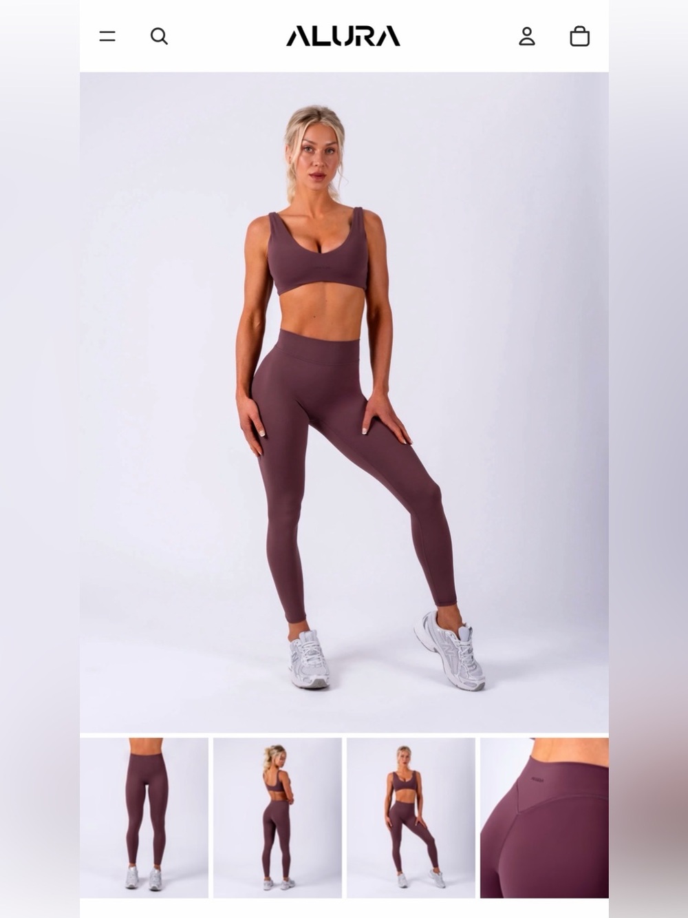 Alura studio legging set